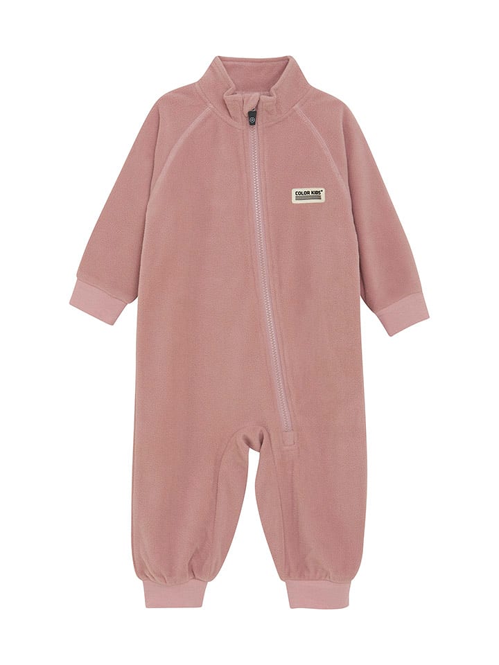 Color Kids Kombinezon polarowy w kolorze jasnoróżowym rozmiar: 98