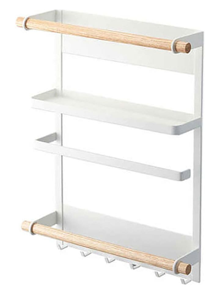 Joybos Regał kuchenny w kolorze białym - 30 x 34 x 8 cm rozmiar: onesize