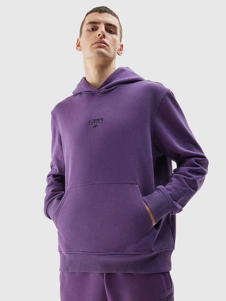 4F Bluza w kolorze fioletowym rozmiar: S