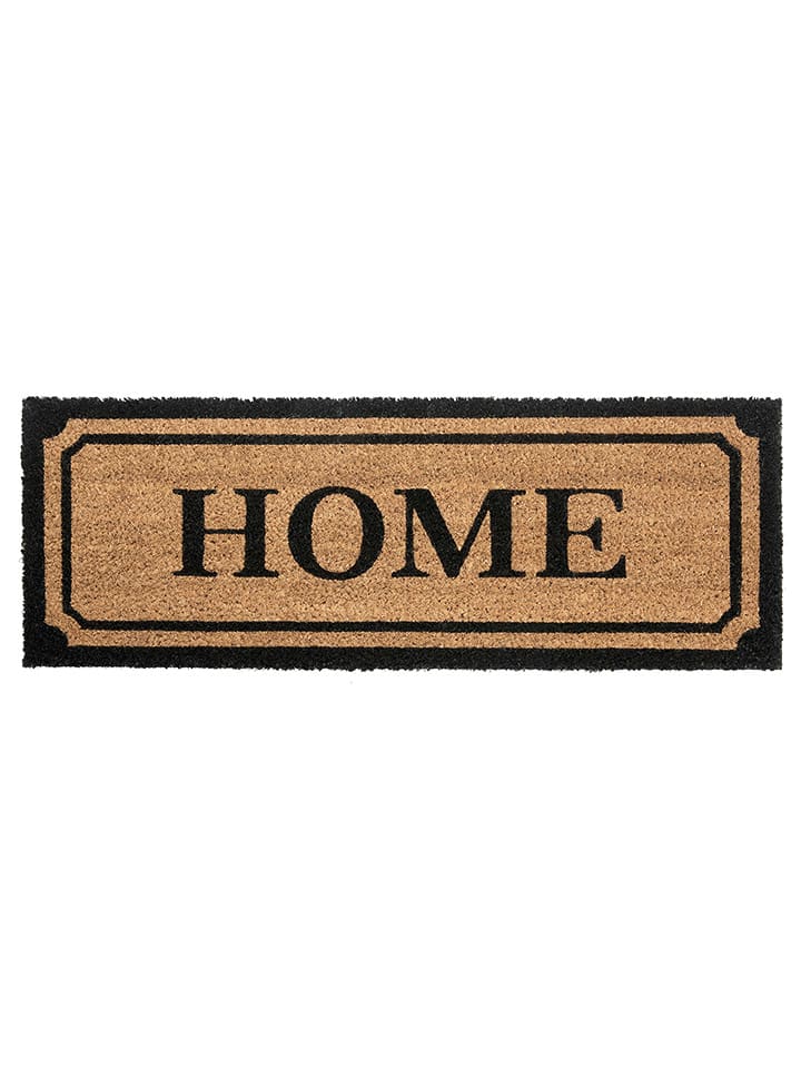 Hanse Home Wycieraczka "Home" w kolorze jasnobrązowym z włókna kokosowego rozmiar: 27x70 cm