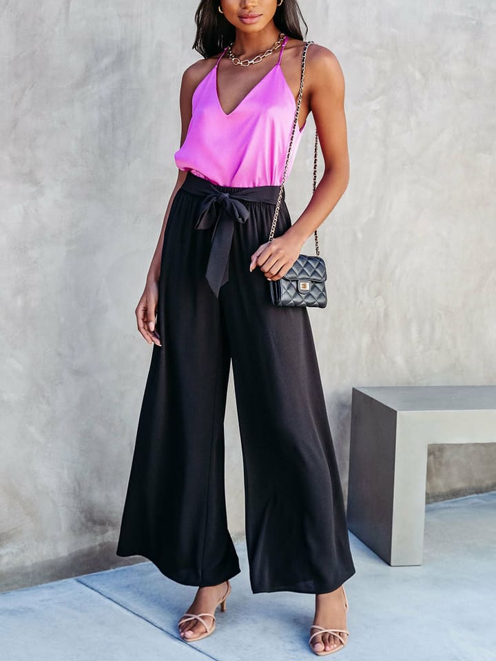 Milan Kiss Spodnie w kolorze czarnym rozmiar: XL