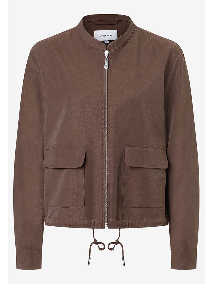 More & More Bluzka w kolorze jasnobrązowym rozmiar: 42