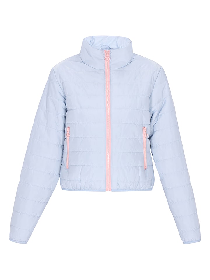Schmuddelwedda Kurtka pikowana w kolorze błękitno-jasnoróżowym rozmiar: XS