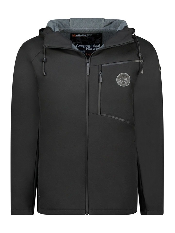 Geographical Norway Kurtka przejściowa "Teodore" w kolorze czarnym rozmiar: L