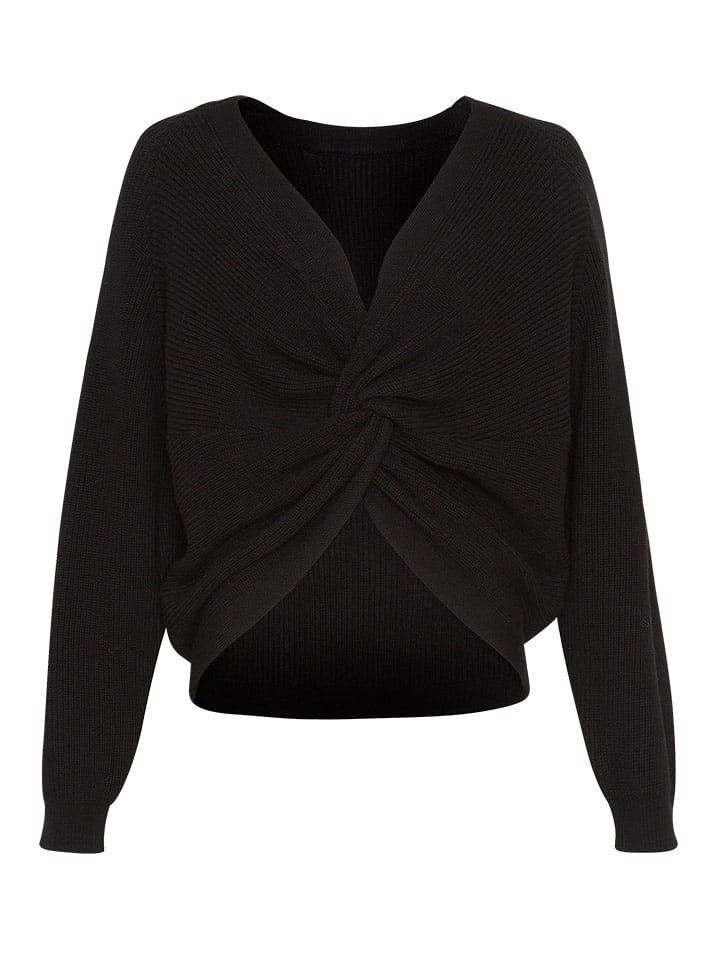 MOSS COPENHAGEN Sweter w kolorze czarnym rozmiar: L/XL