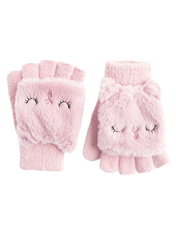 COOL CLUB Rękawiczki w kolorze jasnoróżowym rozmiar: 134/146
