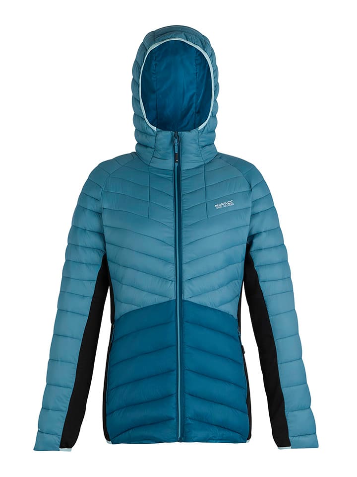 Regatta Kurtka hybrydowa "Leedre" w kolorze niebieskim rozmiar: 38