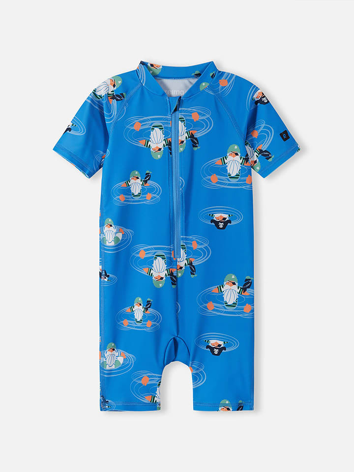 Reima Kombinezon kąpielowy "Atlantti" w kolorze niebieskim rozmiar: 62