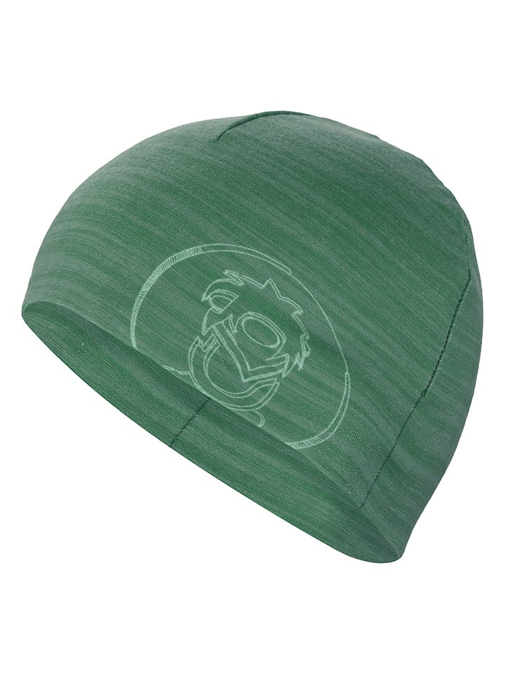 Trollkids Czapka beanie "Ultra-light" w kolorze ciemnozielonym rozmiar: 48-52 cm