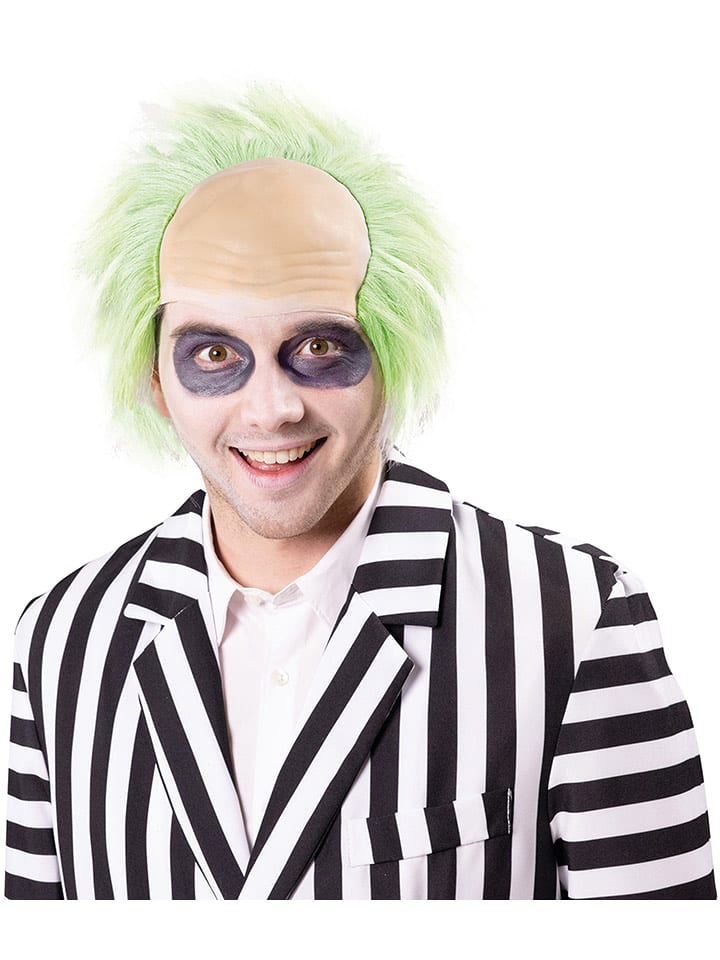 Party x People Peruka "Beetle Bug" w kolorze zielonym rozmiar: onesize