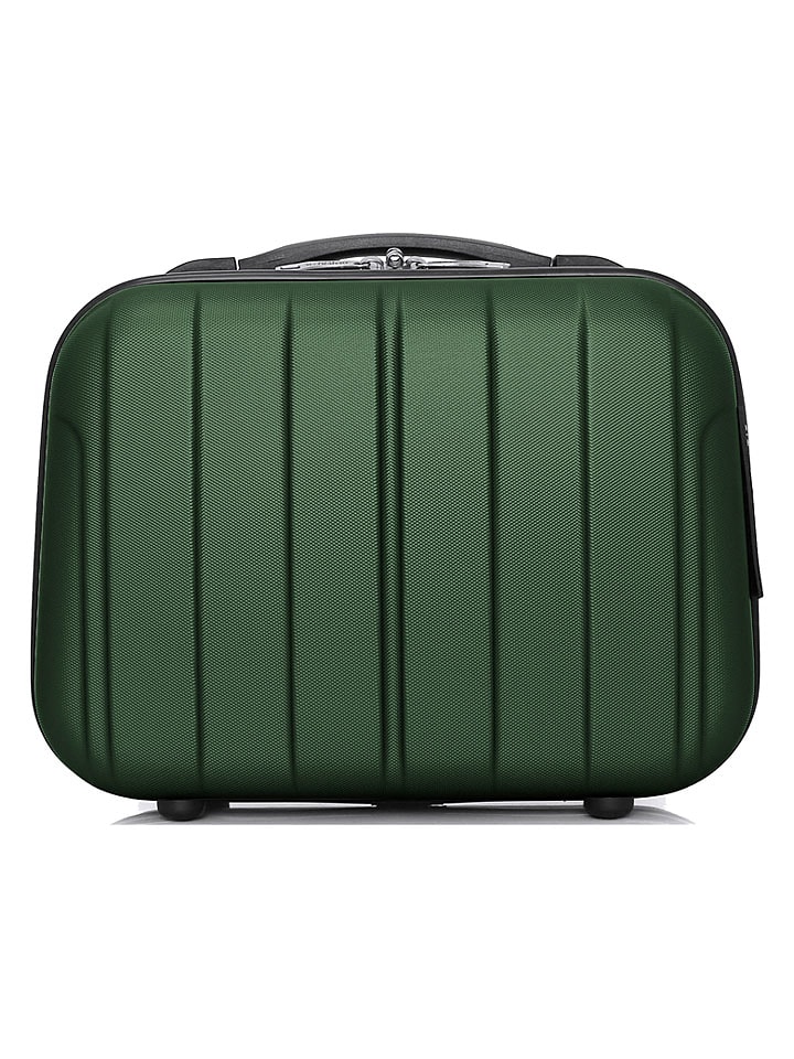 BlueStar Kosmetyczka "Napoli" w kolorze zielonym - 30 x 23 x 16 cm rozmiar: onesize