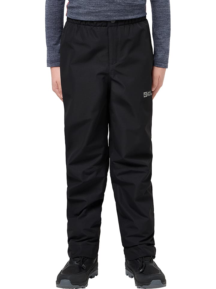 Jack Wolfskin Spodnie narciarskie "Snow Days" w kolorze czarnym rozmiar: 176