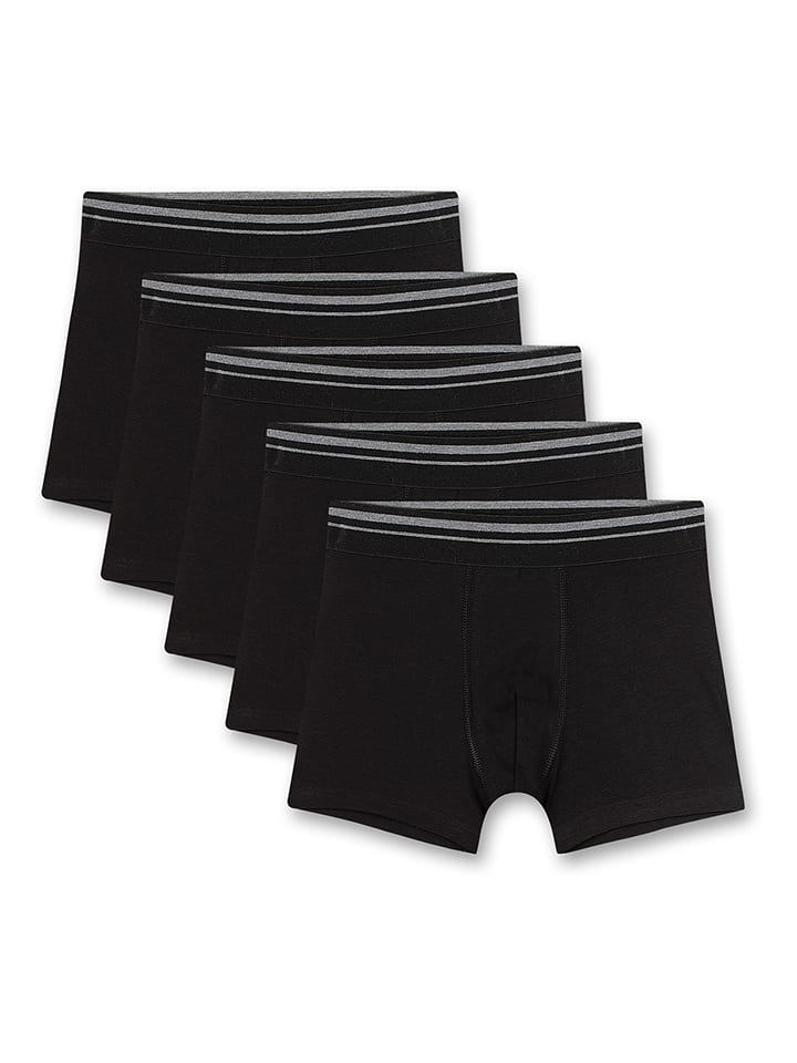 Sanetta Bokserki (5 par) w kolorze czarnym rozmiar: 152