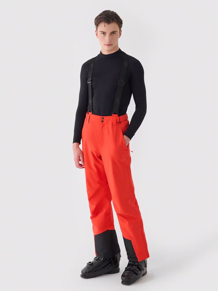 4F Spodnie narciarskie w kolorze czerwonym rozmiar: L