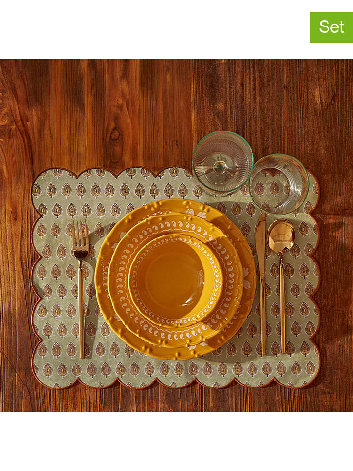 BELLA MAISON 12-częściowy zestaw w kolorze żółtym rozmiar: onesize