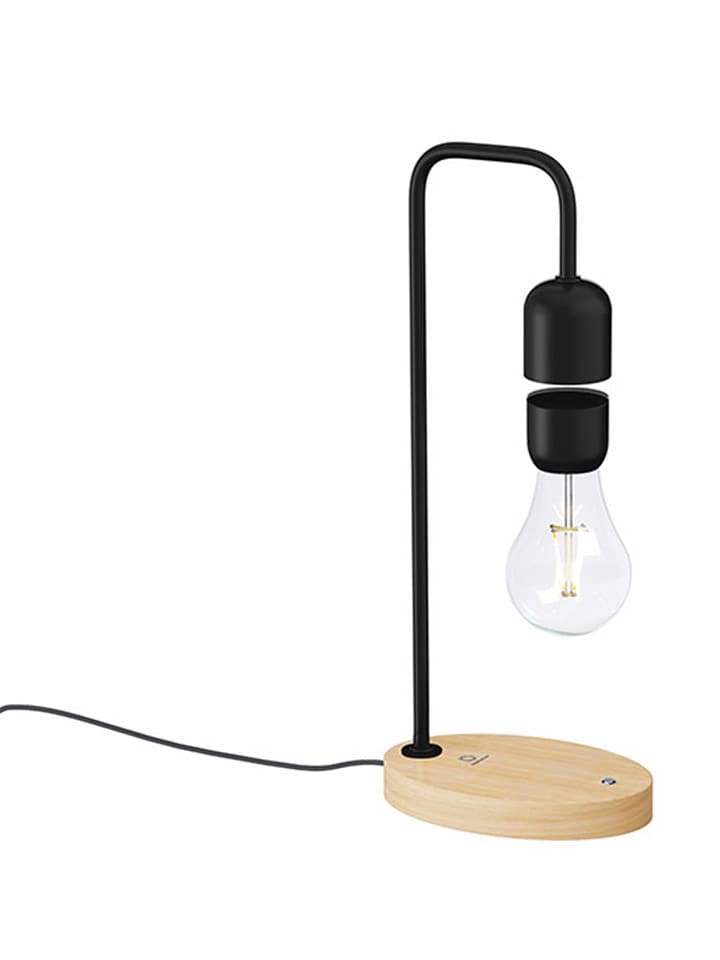 Designnest Lampa stołowa LED "Levitating Lamp" w kolorze czarnym - 19 x 40 x 12 cm rozmiar: onesize