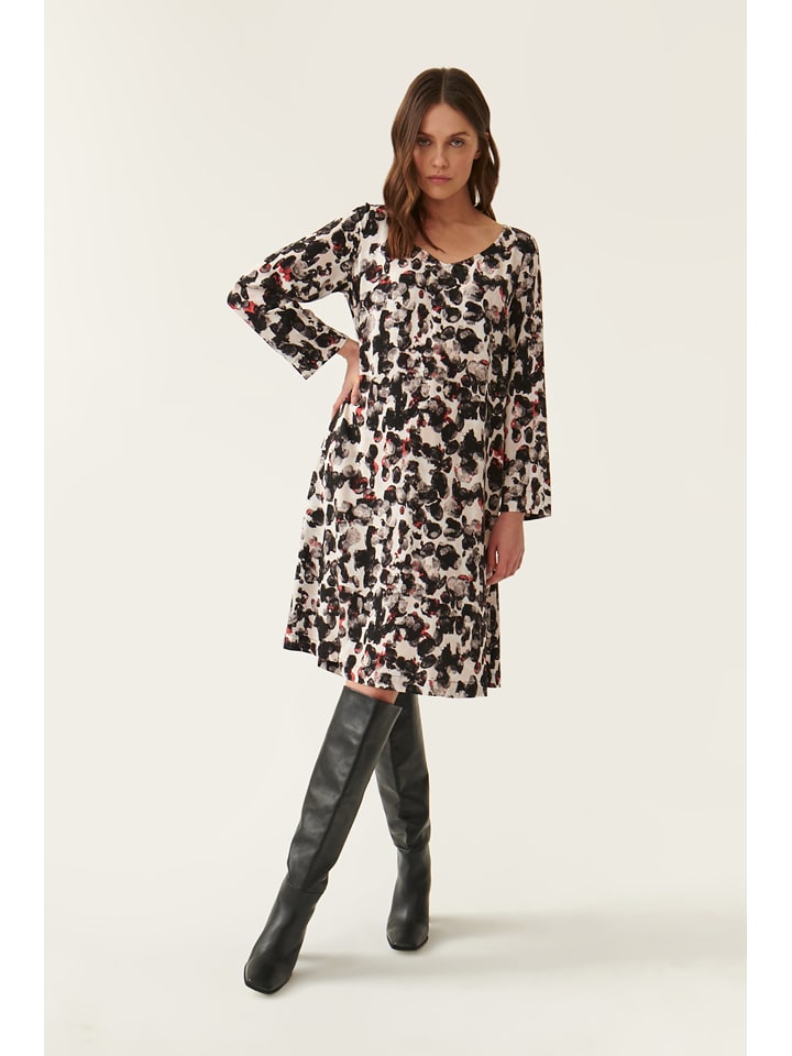 TATUUM Sukienka w kolorze beżowo-czarnym rozmiar: 38