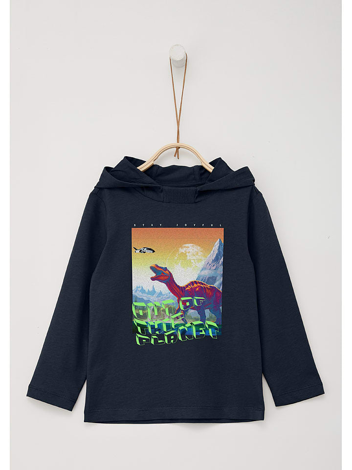 s.Oliver Koszulka w kolorze granatowym rozmiar: 104/110