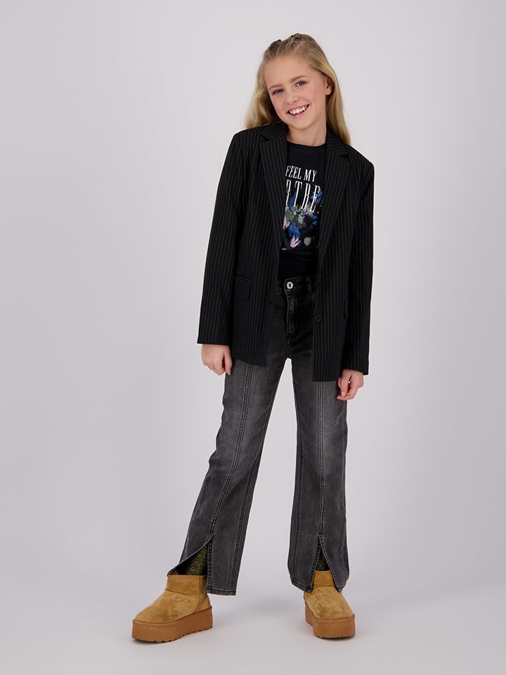 Vingino Koszulka "Jasmine" w kolorze czarnym rozmiar: 152