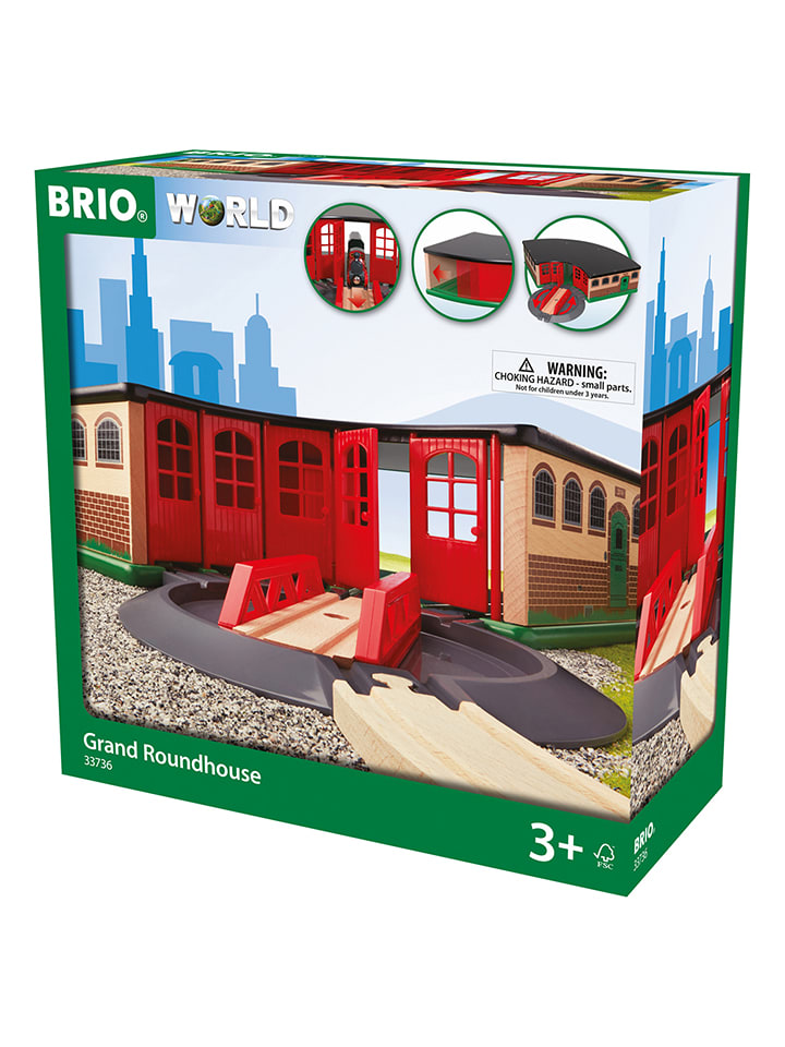 Brio Zajezdnia do lokomotyw - 3+ rozmiar: onesize