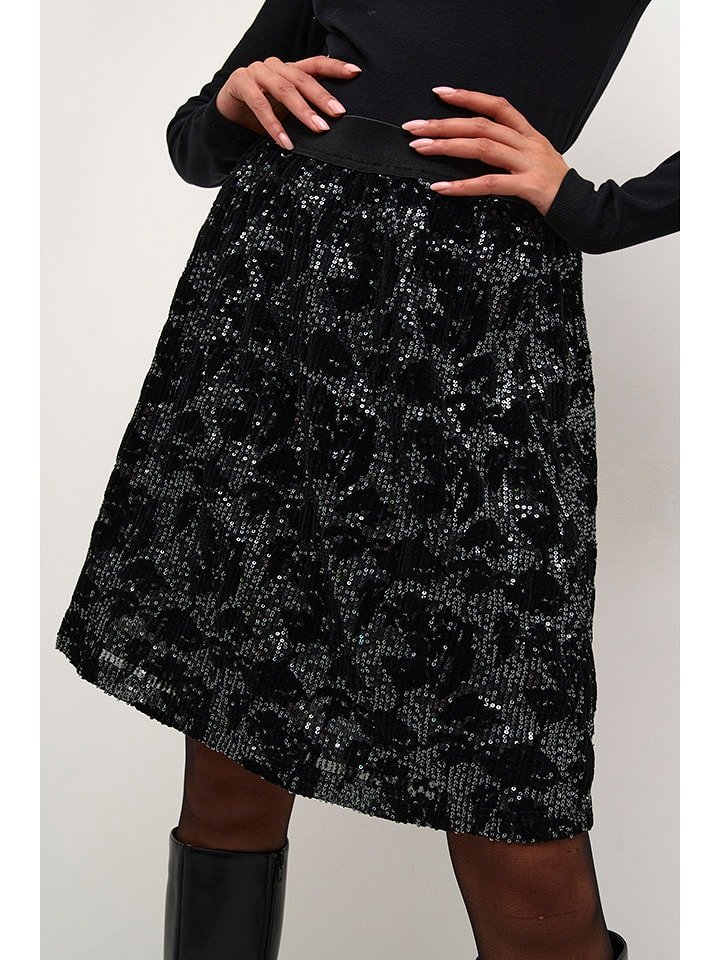 Kaffe Spódnica w kolorze czarnym rozmiar: M