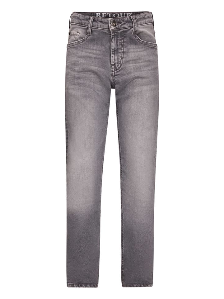 Retour Dżinsy "Sivar" - Regular fit - w kolorze szarym rozmiar: 134