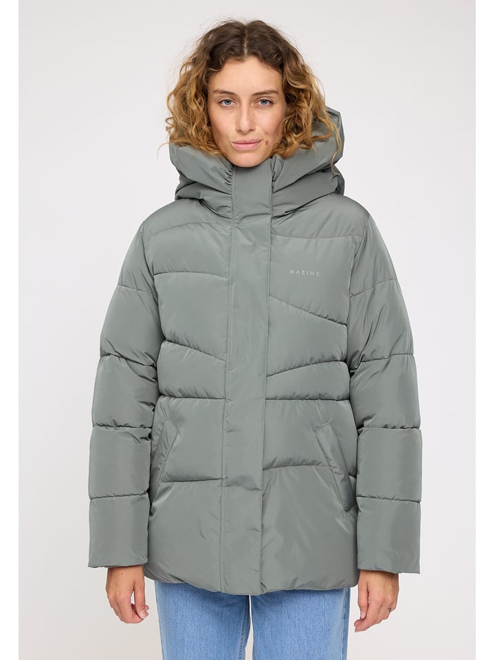 MAZINE Kurtka zimowa w kolorze zielonym rozmiar: XL