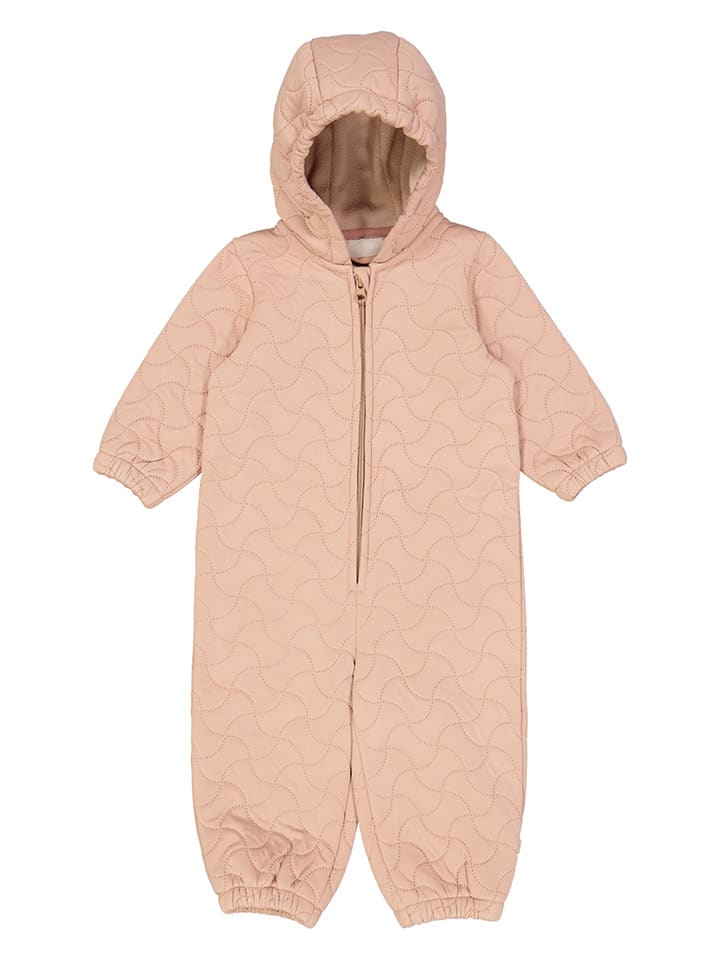 Wheat Kombinezon termiczny "Harley" w kolorze jasnoróżowym rozmiar: 86