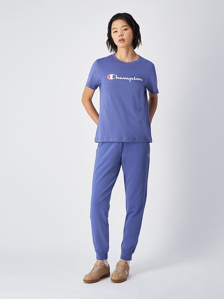 Champion Spodnie dresowe w kolorze niebieskim rozmiar: M