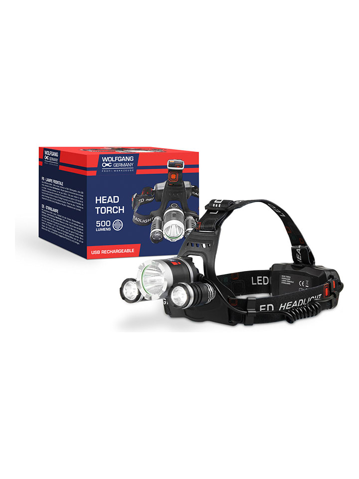 Lifa Living Latarka czołowa w kolorze czarnym rozmiar: onesize