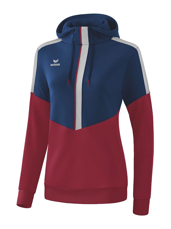 erima Bluza "Squad" w kolorze granatowo-czerwonym rozmiar: 36