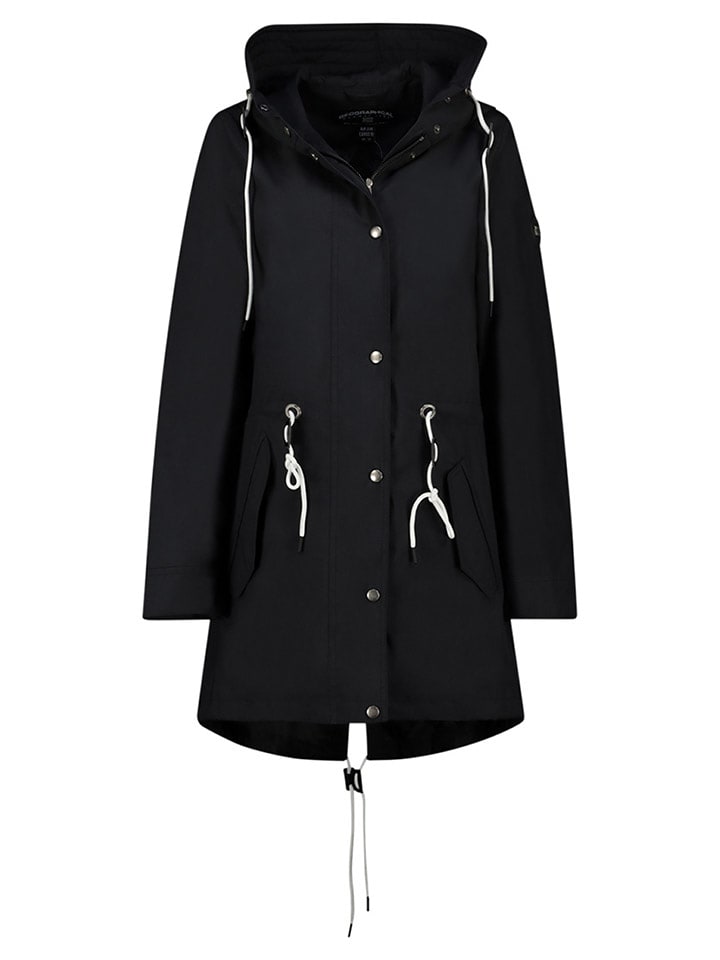 Geographical Norway Parka "Cumi" w kolorze czarnym rozmiar: XXL