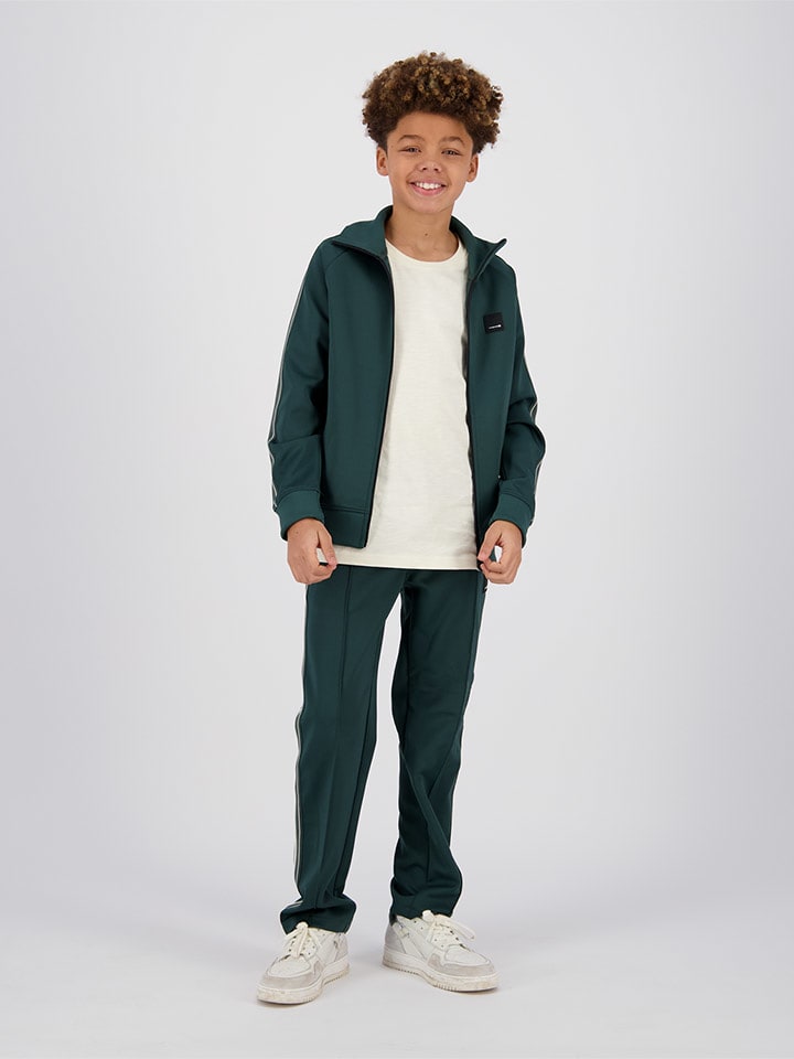 Vingino Spodnie dresowe "Sokani" w kolorze zielonym rozmiar: 176