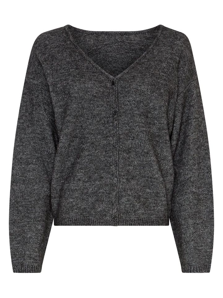 MOSS COPENHAGEN Kardigan "Milania" w kolorze szarym rozmiar: L/XL