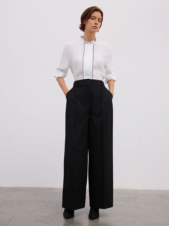 BGN Spodnie w kolorze czarnym rozmiar: 36