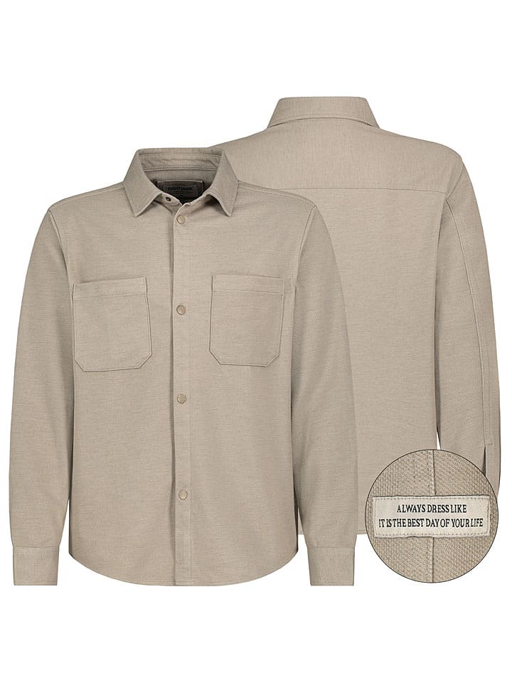 Eight2Nine Koszula w kolorze beżowym rozmiar: M