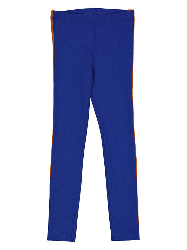 Fred´s World by GREEN COTTON Spodnie dresowe "Alfa" w kolorze niebieskim rozmiar: 134