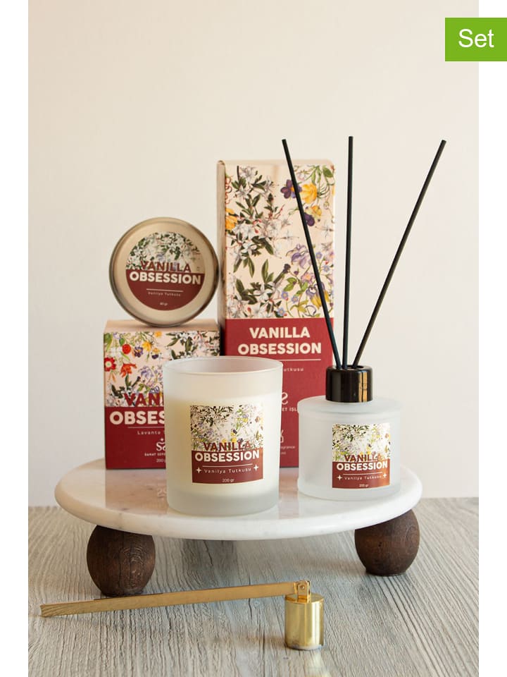 Lucky Bees 3-częściowy zestaw "Vanilla Obsession" rozmiar: onesize