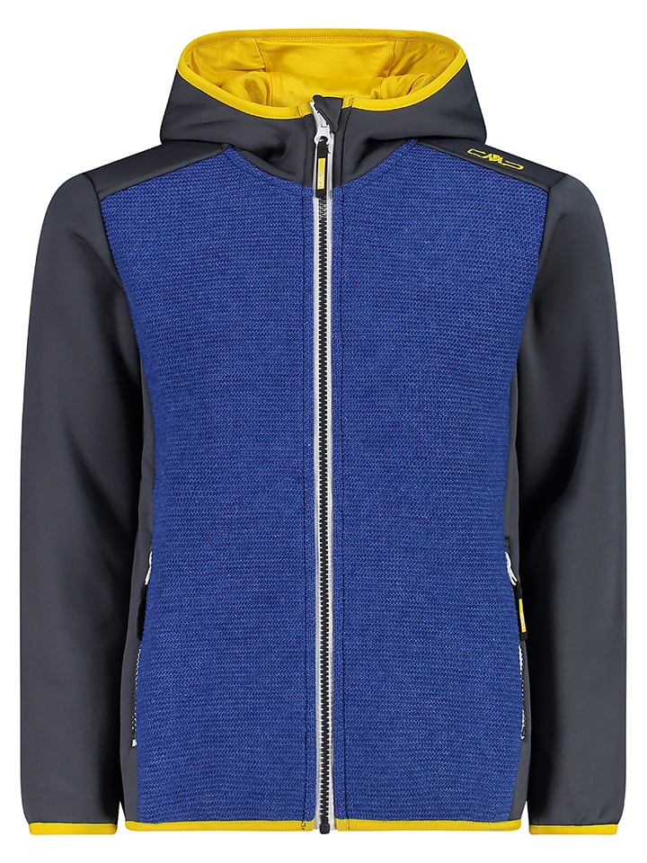 CMP Kurtka polarowa w kolorze niebiesko-ciemnoszarym rozmiar: 176