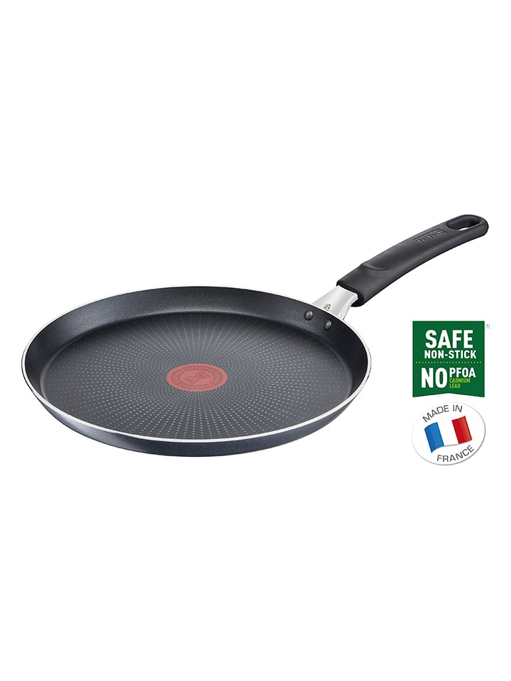Tefal Patelnia "XL Force" w kolorze czarnym do naleśników - Ø 25 cm rozmiar: onesize