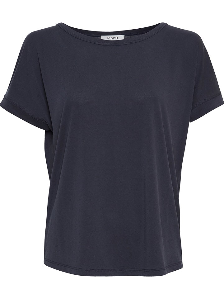 MOSS COPENHAGEN Koszulka "Fenya" w kolorze granatowym rozmiar: L/XL