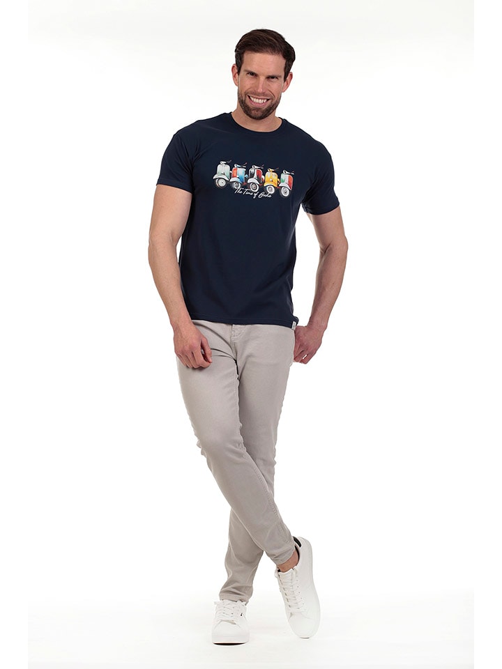 The Time of Bocha Koszulka w kolorze granatowym rozmiar: M