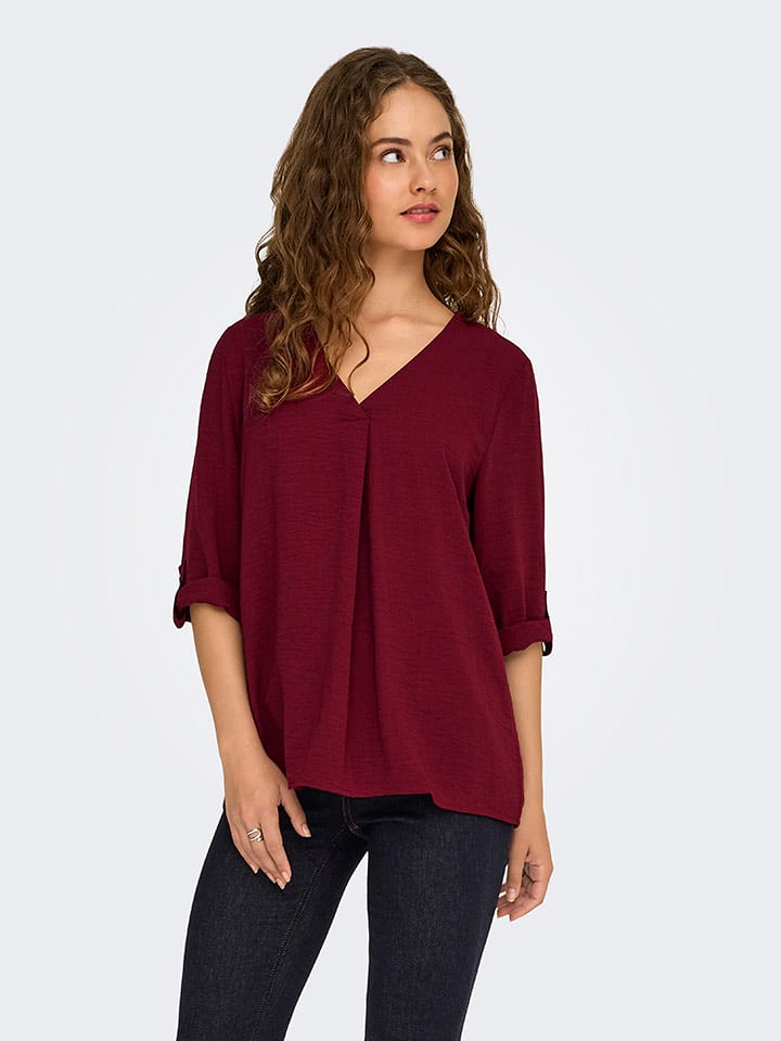 JDY Bluzka w kolorze bordowym rozmiar: 36