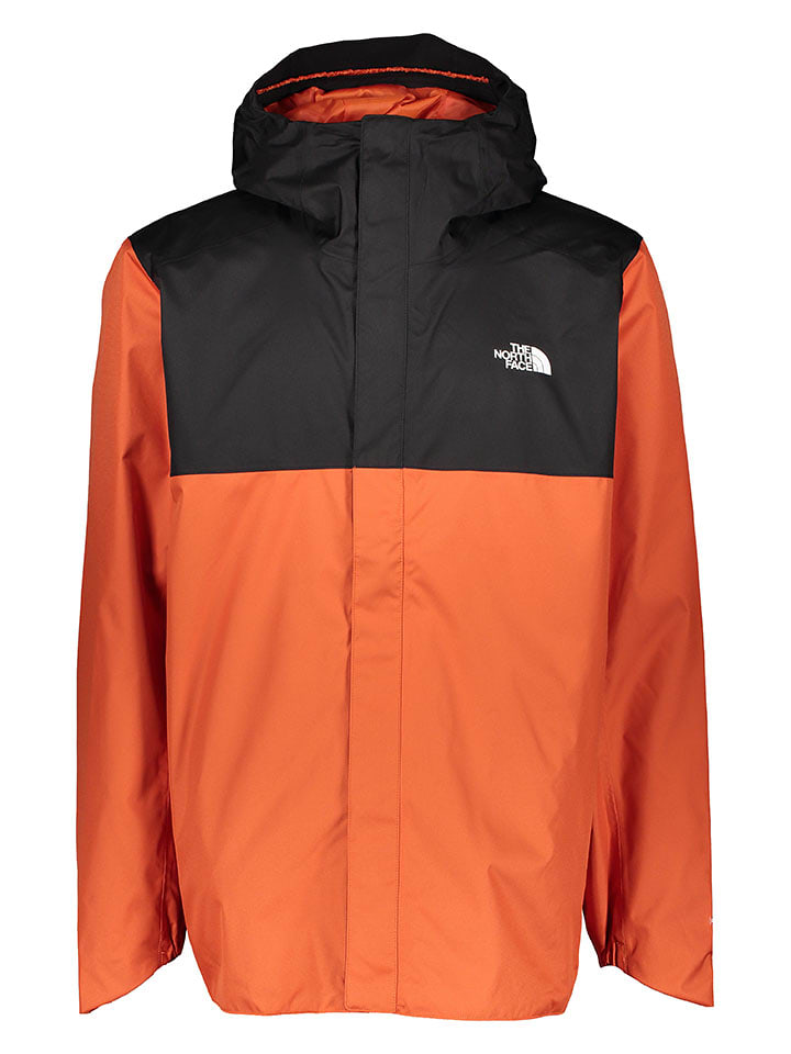 The North Face Kurtka zimowa w kolorze pomarańczowo-czarnym rozmiar: XL