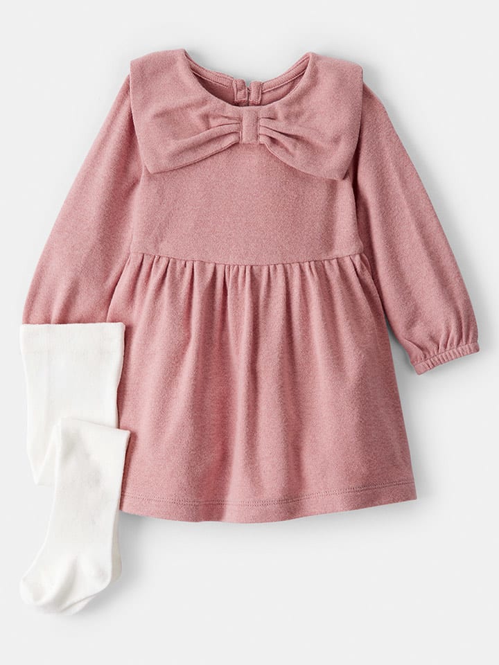 carter's 2-częściowy zestaw w kolorze jasnoróżowo-białym rozmiar: 68