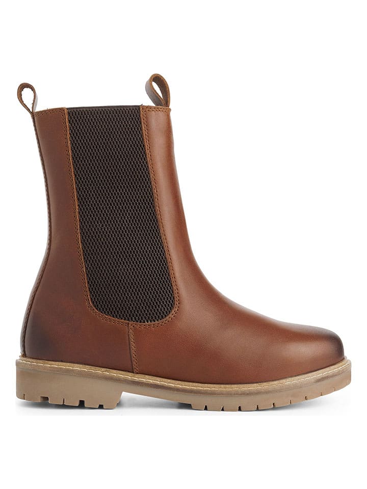 TRAVELIN' Skórzane sztyblety "Ferring" w kolorze jasnobrązowym rozmiar: 42