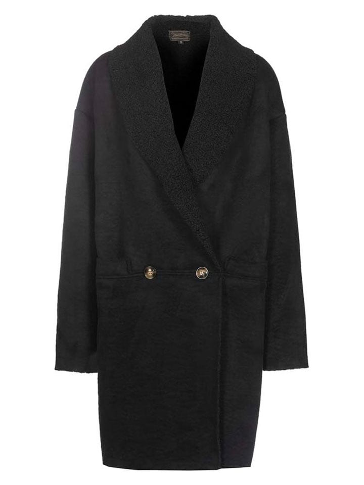 Herrlicher Płaszcz przejściowy w kolorze czarnym rozmiar: M