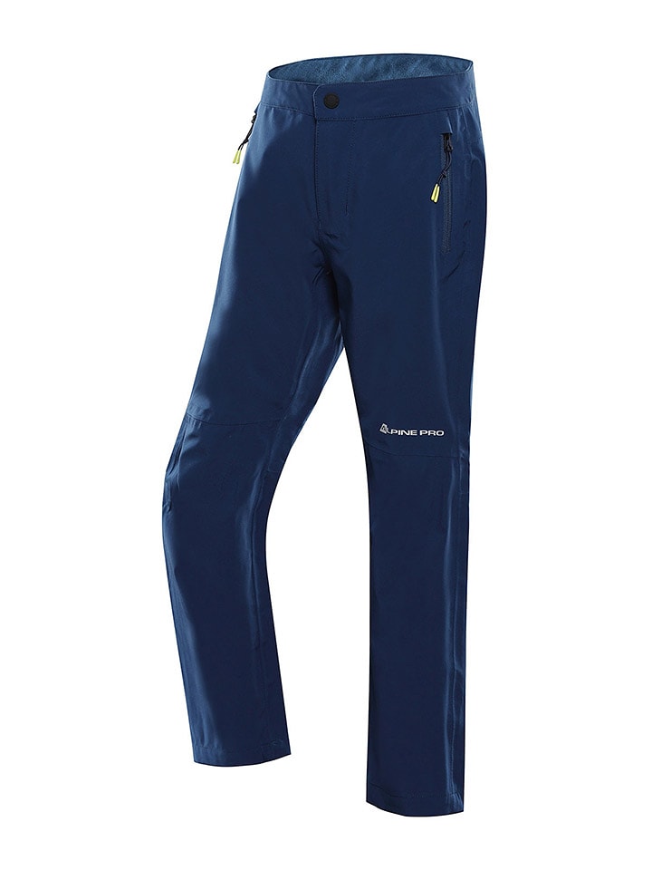Alpine Pro Spodnie funkcyjne "Zonero" w kolorze granatowym rozmiar: 128/134