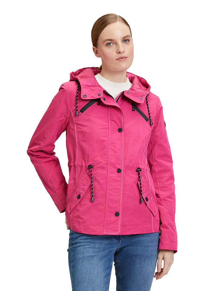 AMBER & JUNE Kurtka przejściowa w kolorze różowym rozmiar: 42
