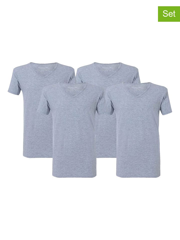 McGregor Koszulki (4 szt.) w kolorze szarym rozmiar: M